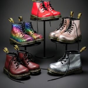 Dr. Martens Multicolor and Metallic Boots